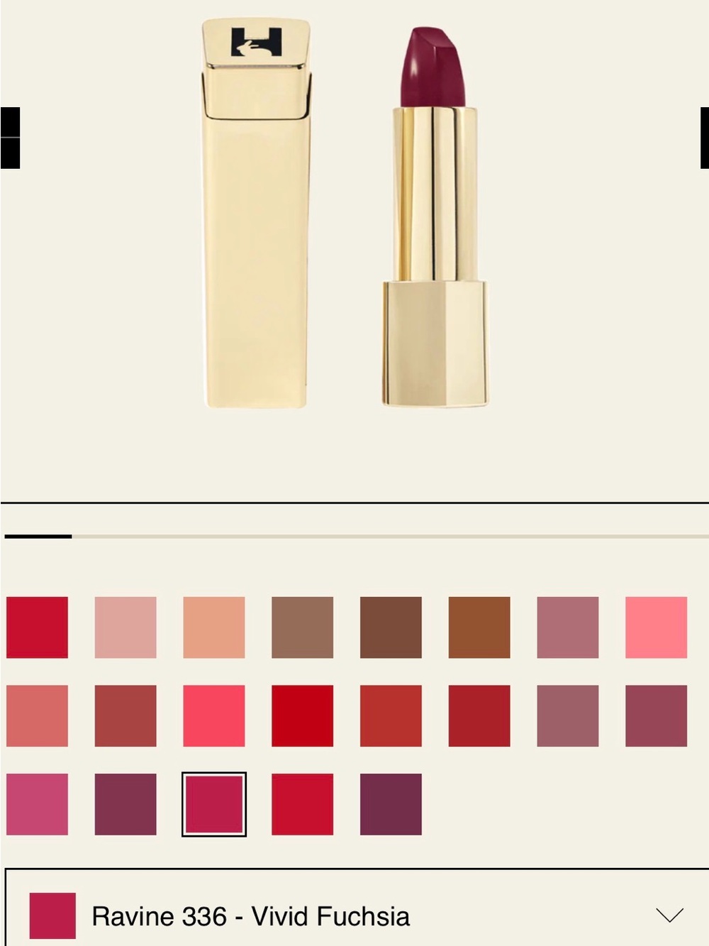 Hourglass Unlocked Satin Crème Lipstick ~Ravine 336 Vivid Fuchsia